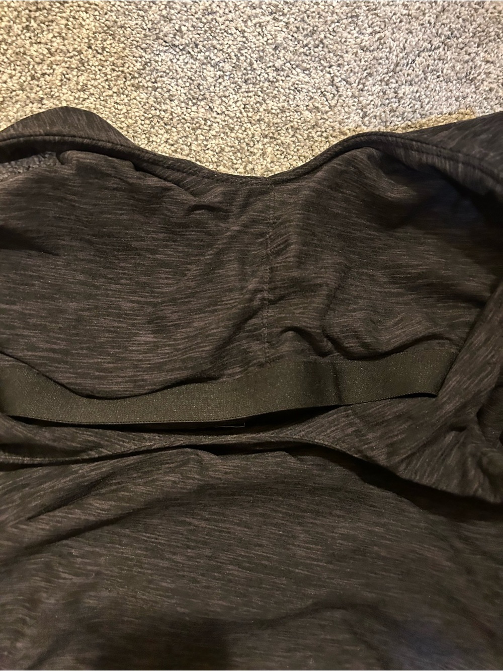 Athletic Works Charcoal Heather Scoop Neck Tank - Picture 4 of 4